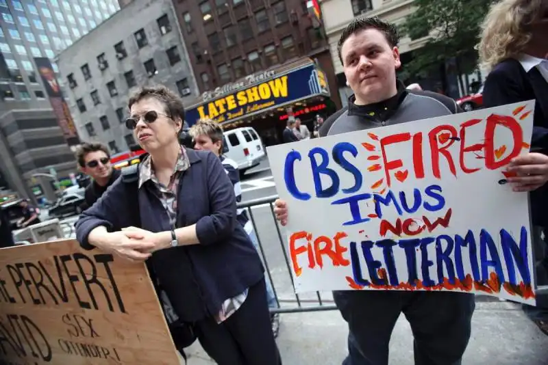 fire david letterman rally 2009