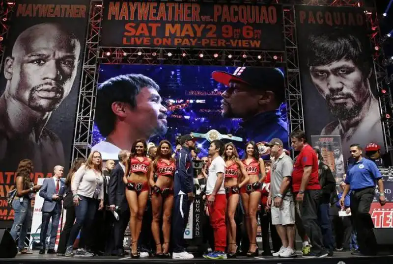 floyd mayweather jr., manny pacquiao y