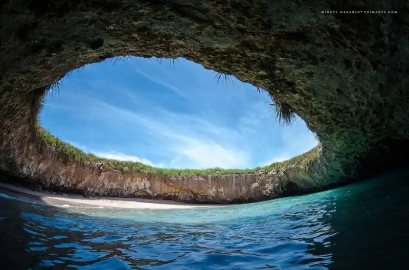 hidden beach