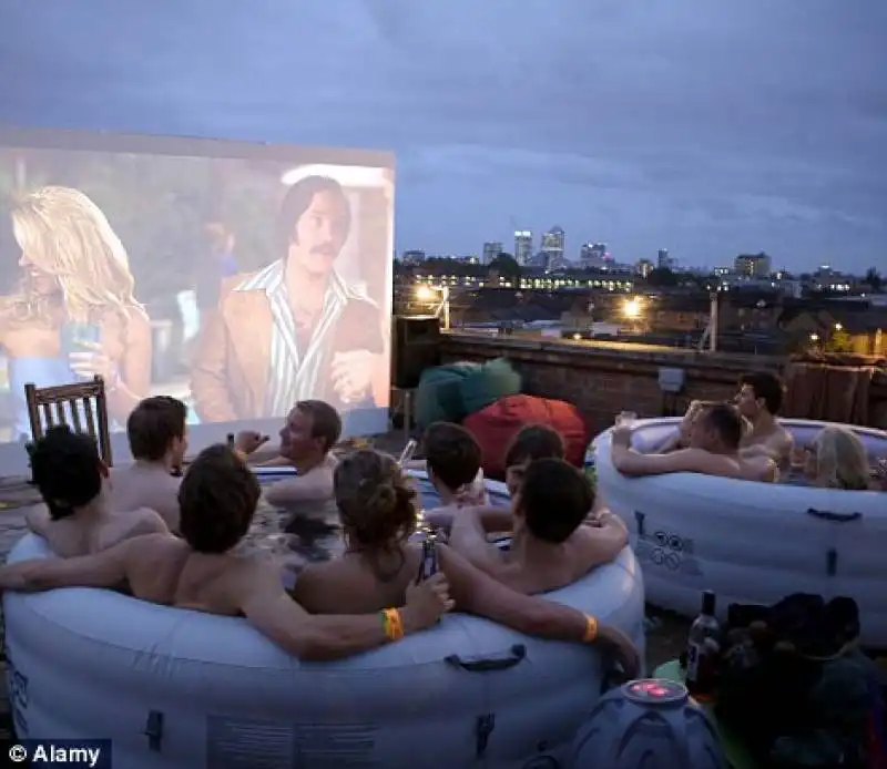 hot tub cinema, londra