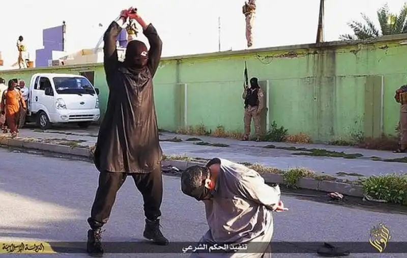 isis decapitazione