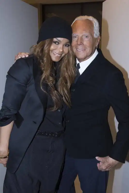 janet jackson e giorgio armani 1