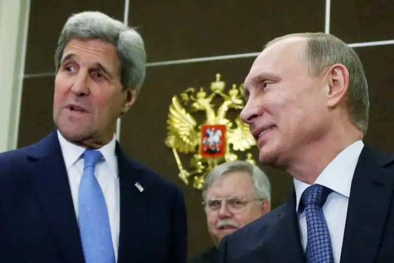 john kerry  vladimir putin