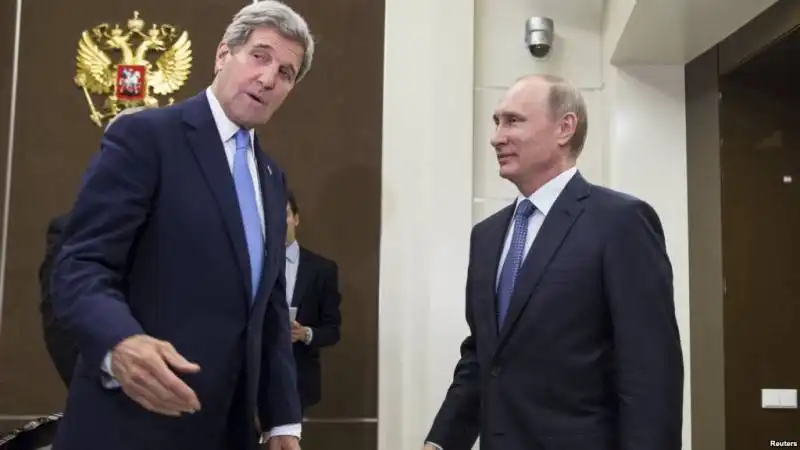 john kerry vladimir putin