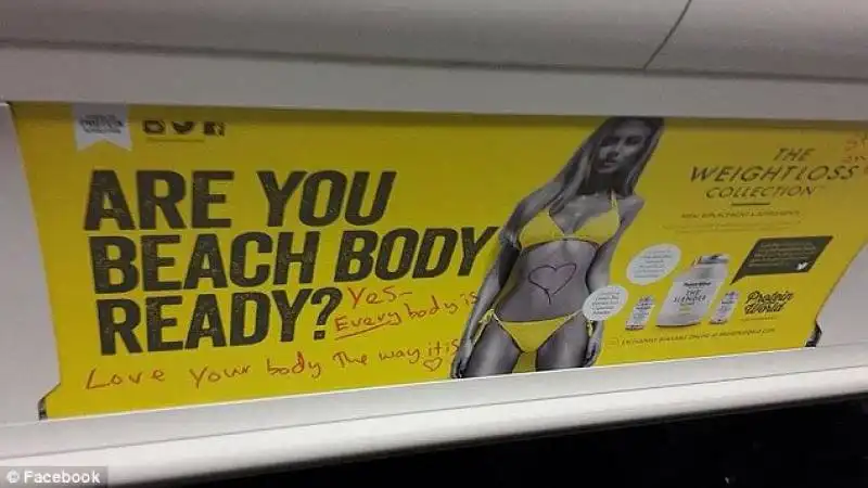 le londinesi contro lo spot di protein world