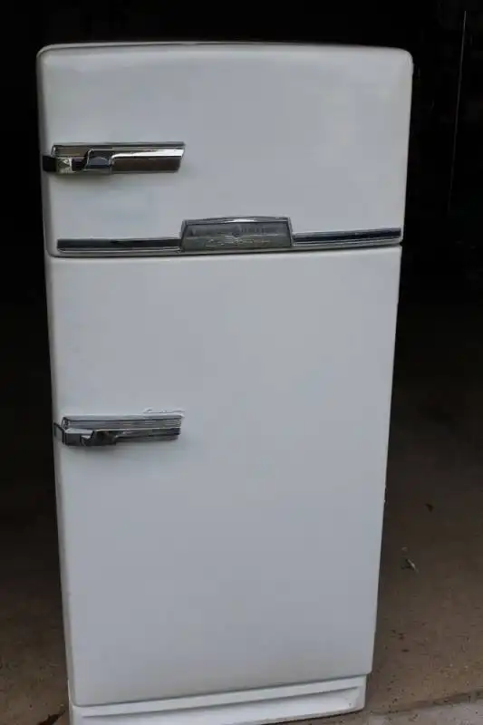 old fridge