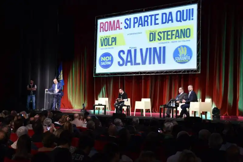 pomarici salvini volpi e di stefano