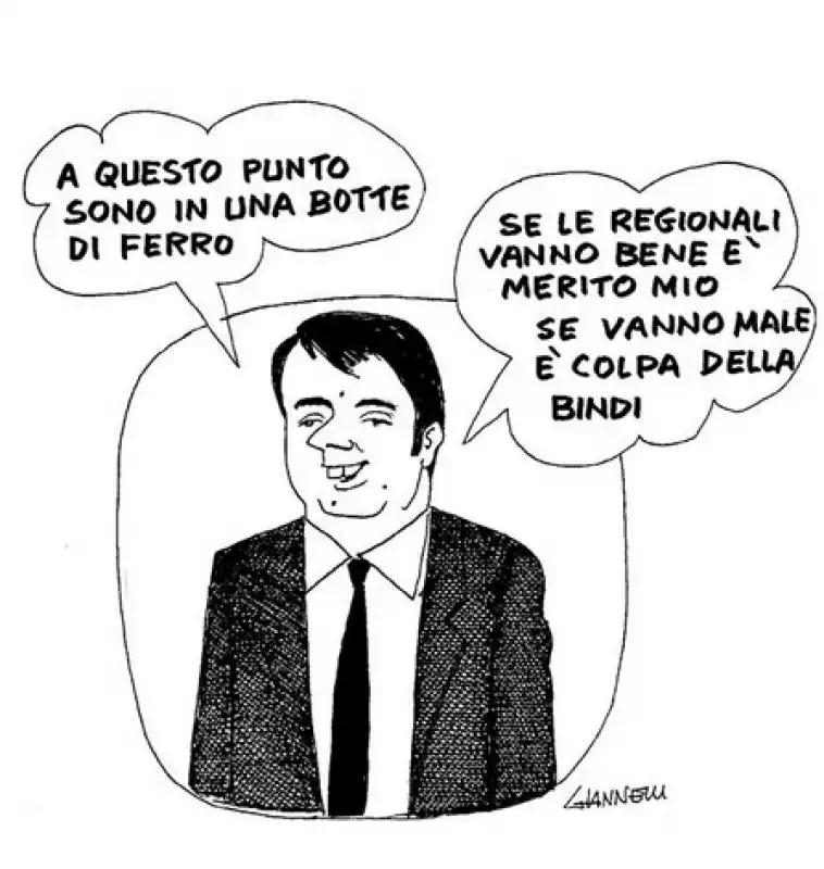 renzi by Giannelli