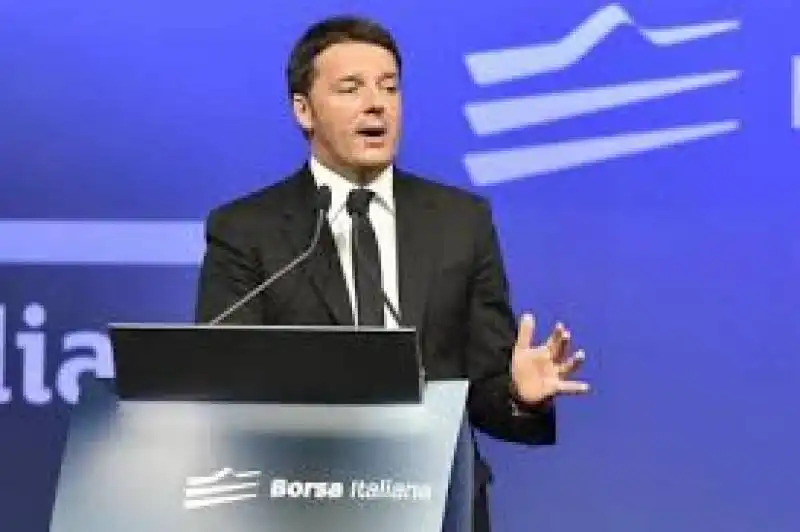 RENZI PIAZZA AFFARI