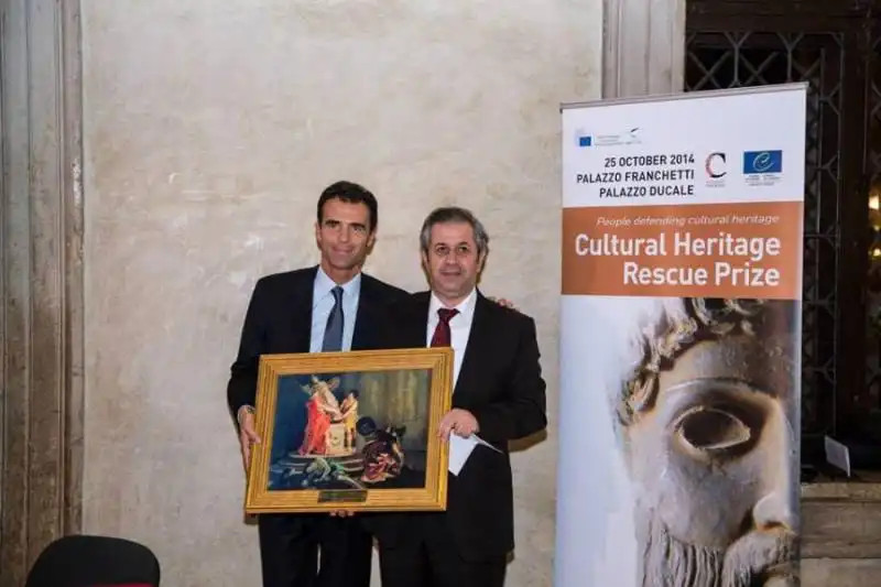 SANDRO GOZI MAANMOUN ABDULKARIM PREMIO CULTURAL HERITAGE RESCUE PRIZE