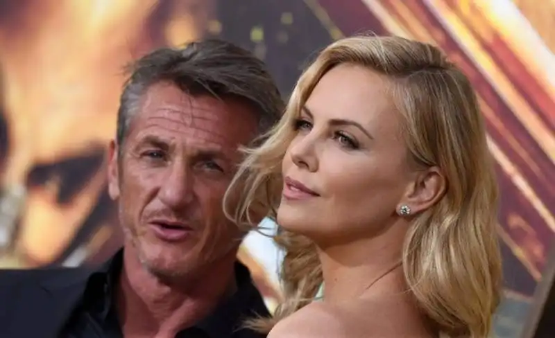 sean penn charlize theron a cannes