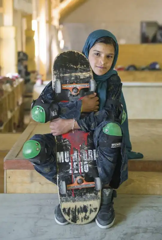 skater al parco di kabul