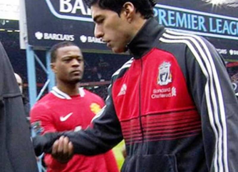 SUAREZ NON DA' LA MANO A EVRA