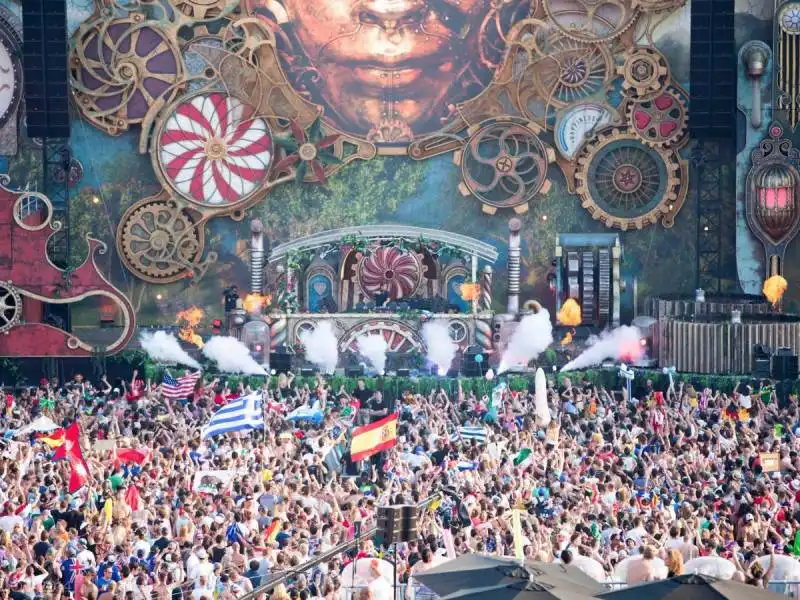 tomorrowland in belgio