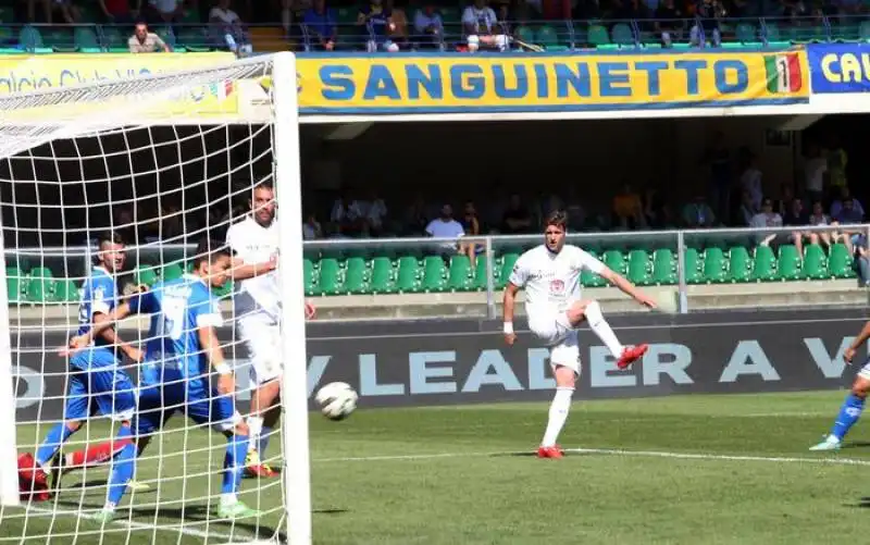 verona empoli 2 1, il gol di sala