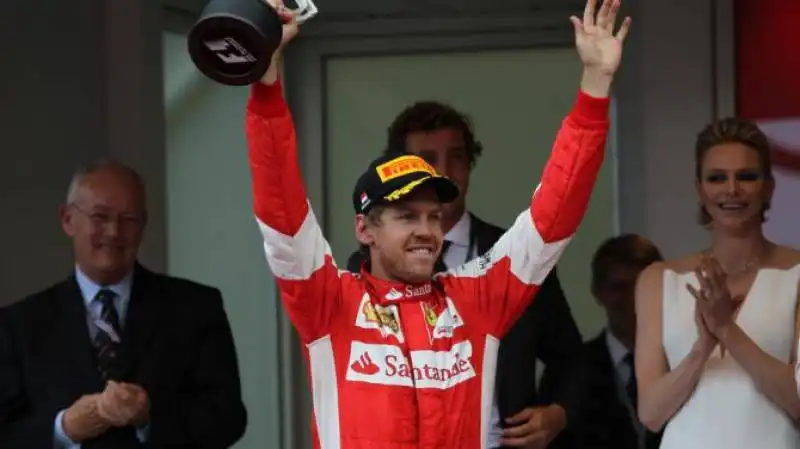 vettel podio