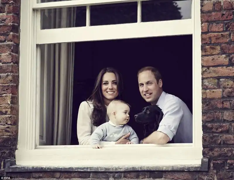 william e kate con george