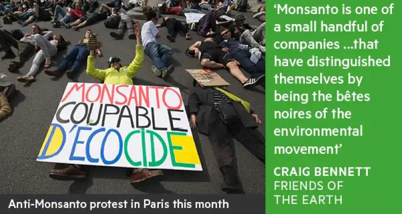 anti monsanto proteste a parigi