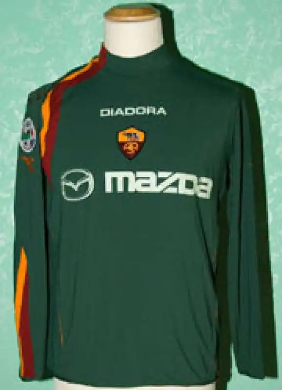 AS ROMA MAGLIA VERDE