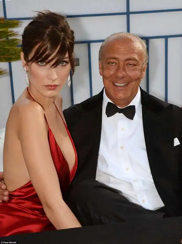 bella hadid con fawaz gruosi di grisogono