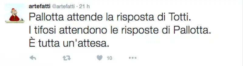 BOBO ARTEFATTI TWEET