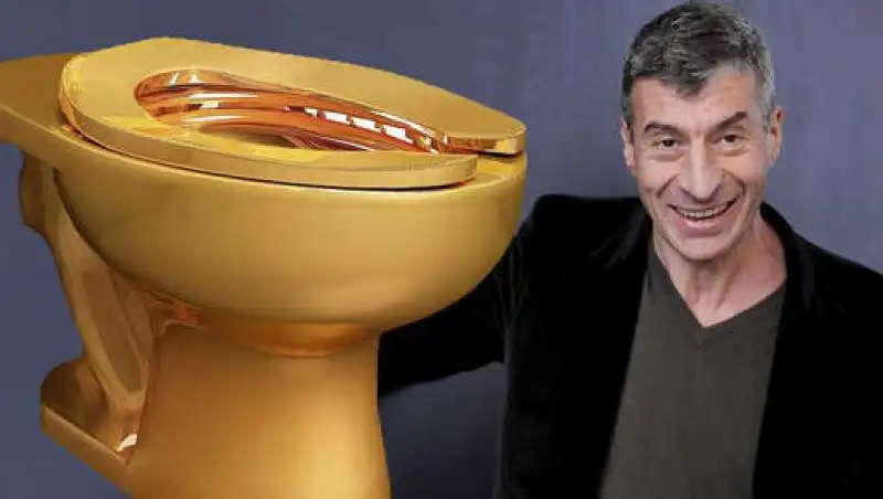 CATTELAN WC D ORO