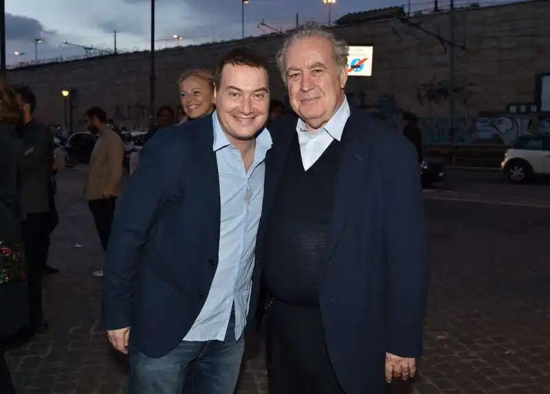 corrado guzzanti con michele santoro