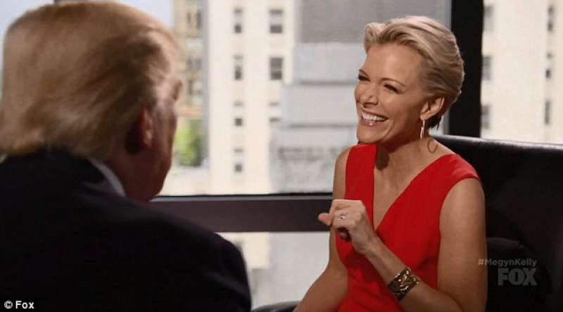 donald trump e megyn kelly