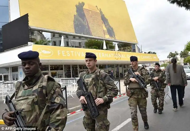 esercito al festival di cannes