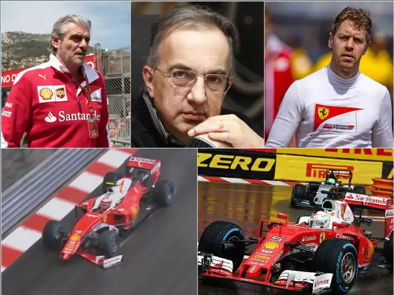 FERRARI MARCHIONNE VETTEL