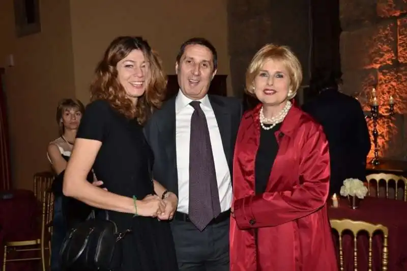 gian marco chiocci con alessandra frigo e laura melidoni