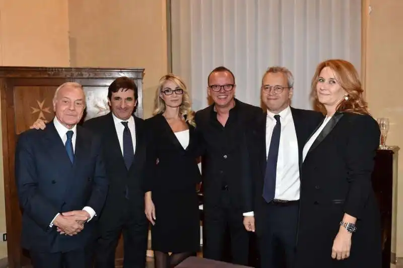 gianni letta urbano cairo romana liuzzo gigi d alessio enrico mentana monica maggioni