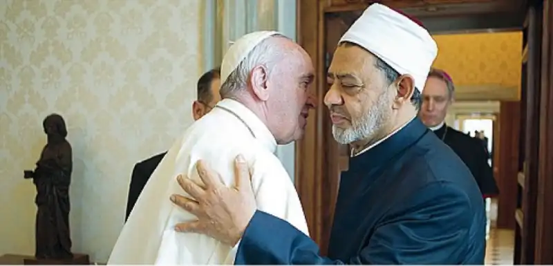 imam di al azhar e papa bergoglio  4