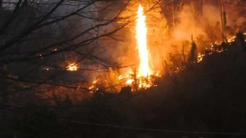 INCENDIO A PANTELLERIA