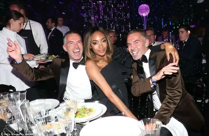 jourdan dunn con dean e dan caten