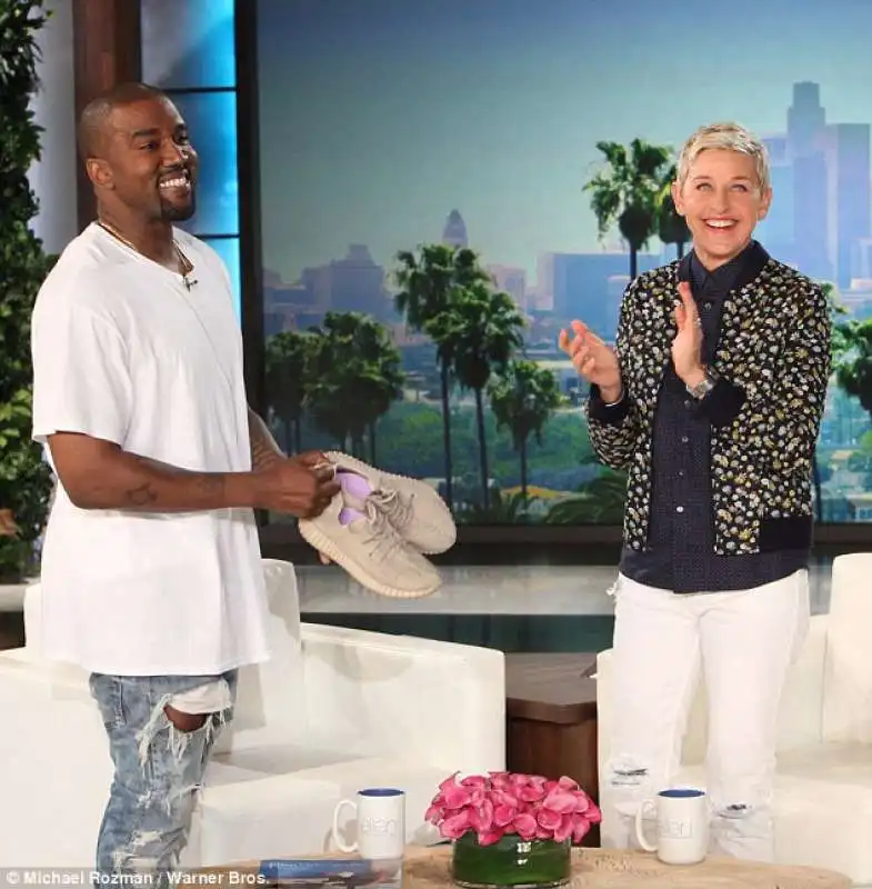 kanye west   da ellen degeneres