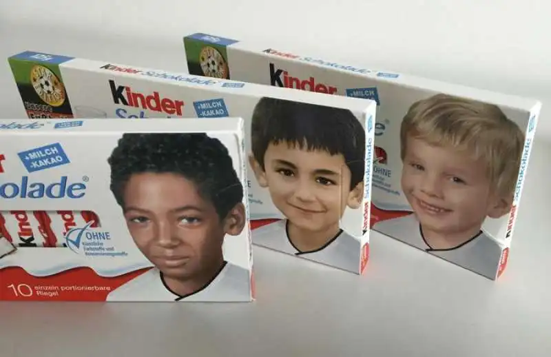 KINDER NAZIONALI GERMANIA DA BAMBINI