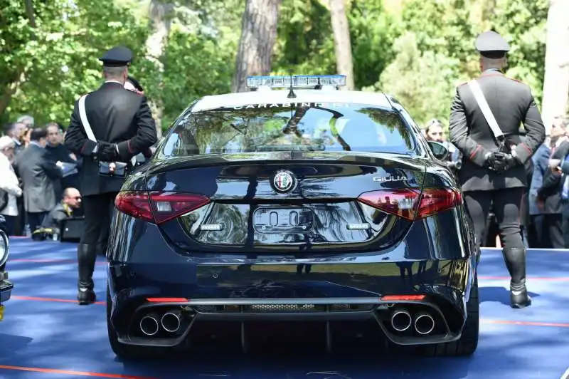 la nuova giulia per i carabinieri