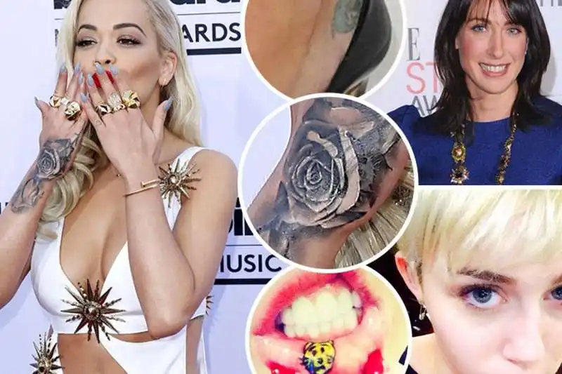 le star non conoscono il significato dei loro tatuaggi