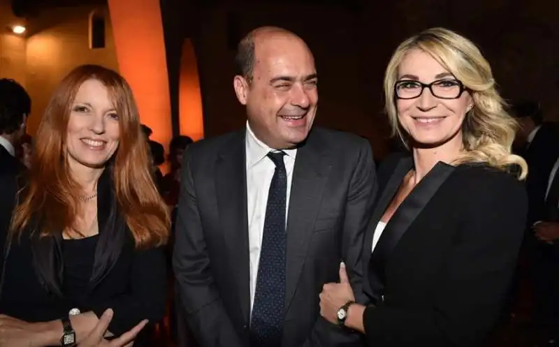 michela brambilla  nicola zingaretti romana liuzzo