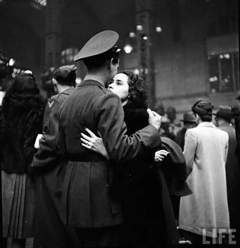 penn station di new york nel 1943