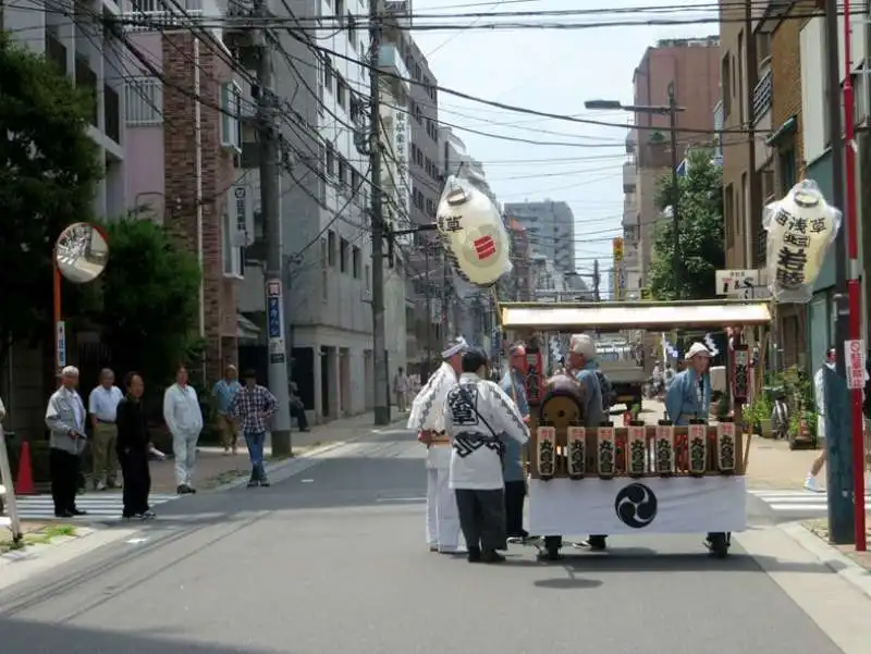 per le strade di tokyo