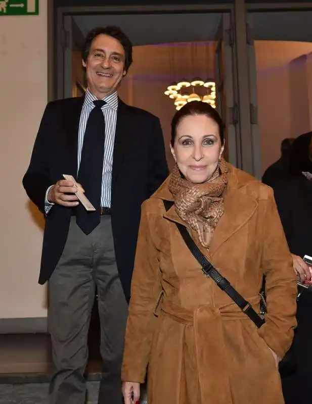 piergiorgio romiti con la moglie antonella