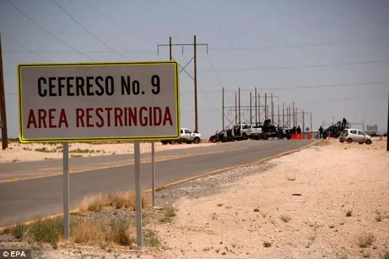 prigione in ciudad juarez vicino al confine