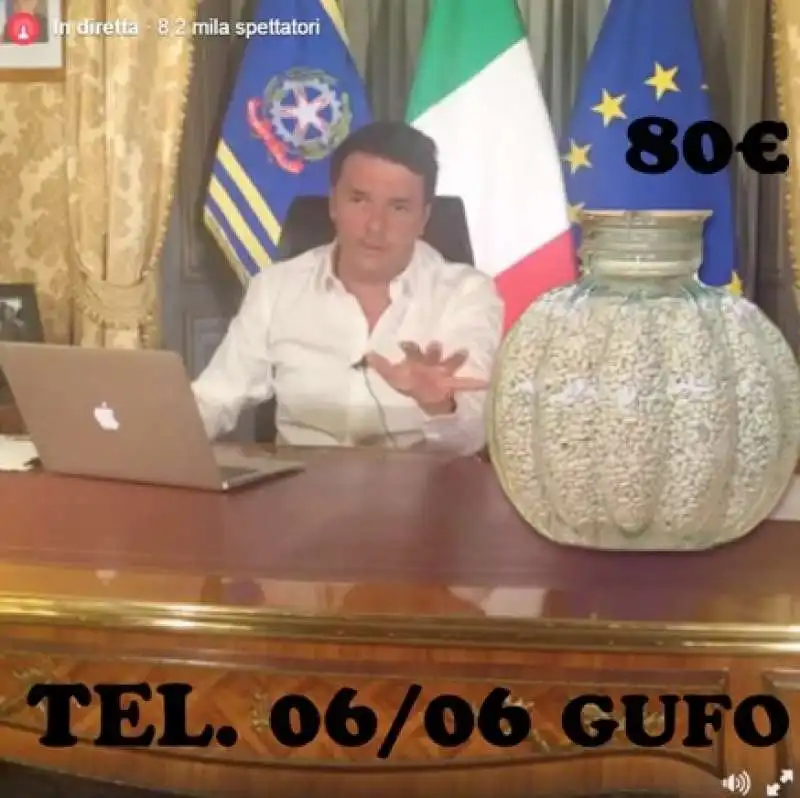 renzi matteo risponde i fagioli