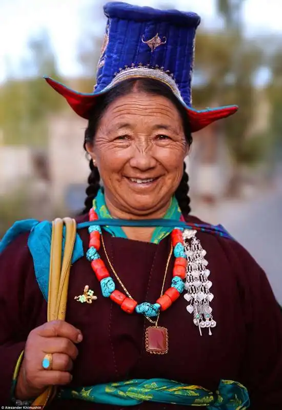 the world in faces ladakhi