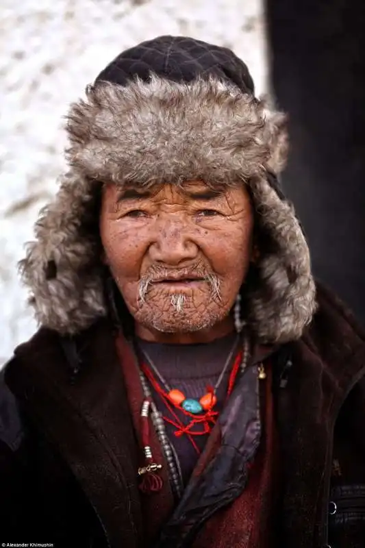 uomo tibetano