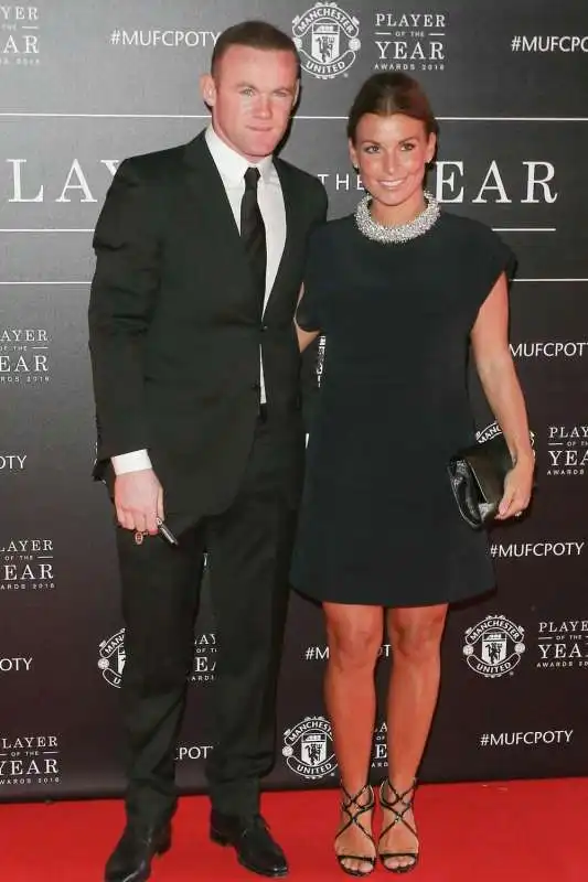 wayne rooney e la moglie coleen