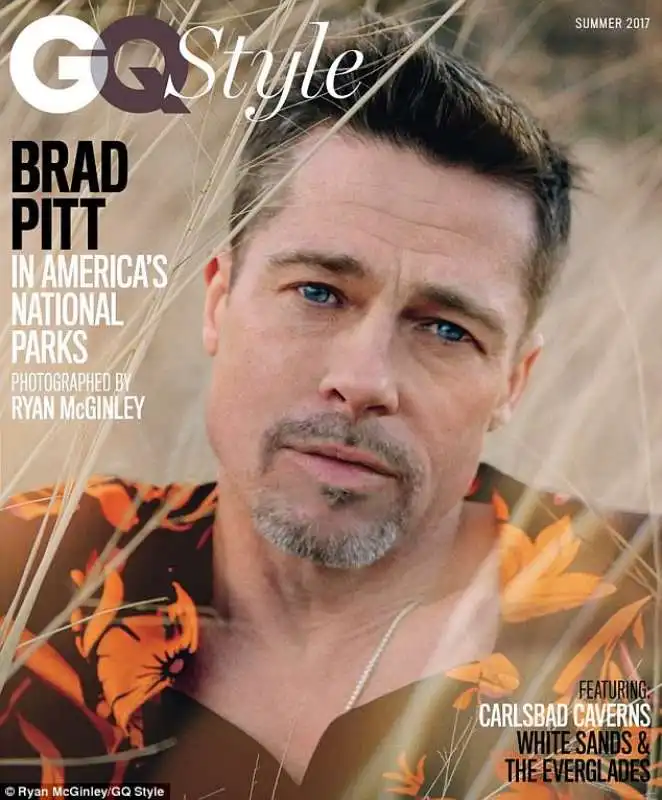 brad pitt su gq 