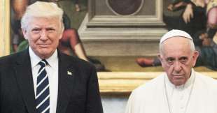 donald trump e papa francesco